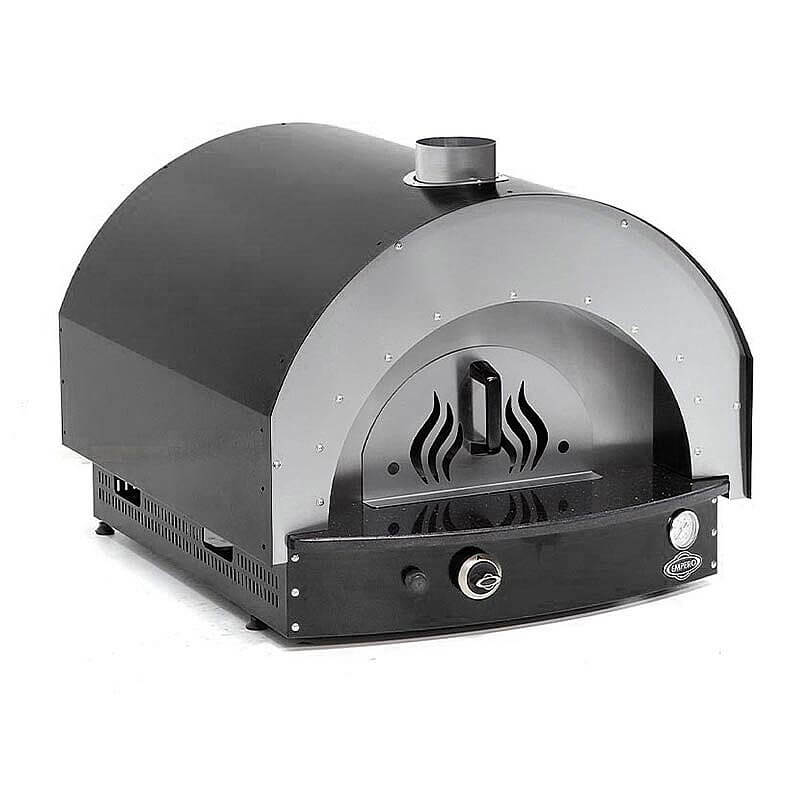 Empero PLF.PLS.D5.W.B Profesyonel Ev Tipi Taş Tabanlı Pizza ve Pide Fırını, Odunlu, Siyah - 3