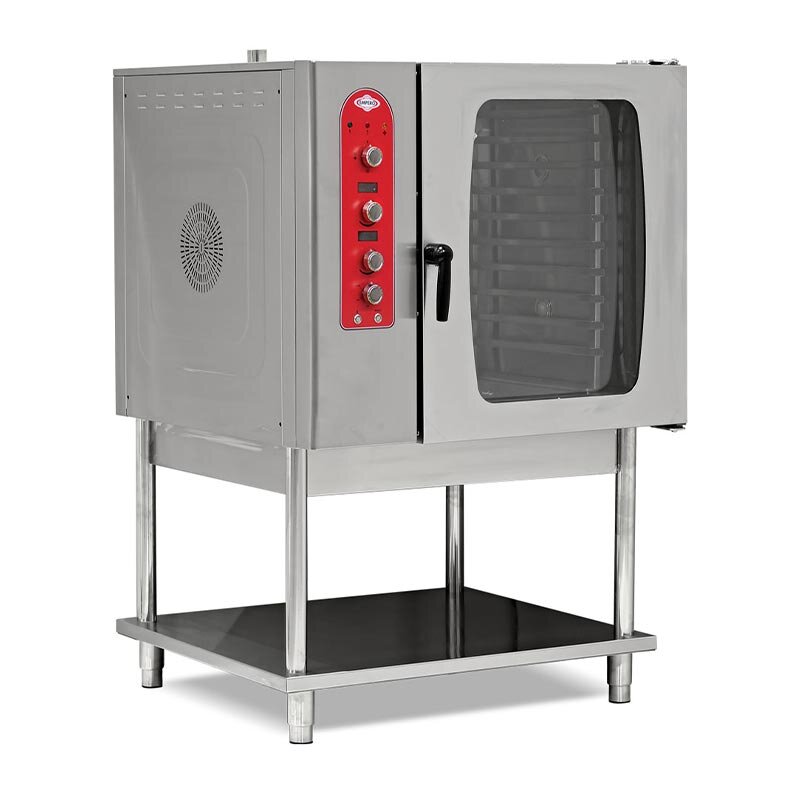 Empero Plus Konveksiyonel Fırın, 20 GN 1/1, Doğalgazlı, Paslanmaz Çelik - Empero