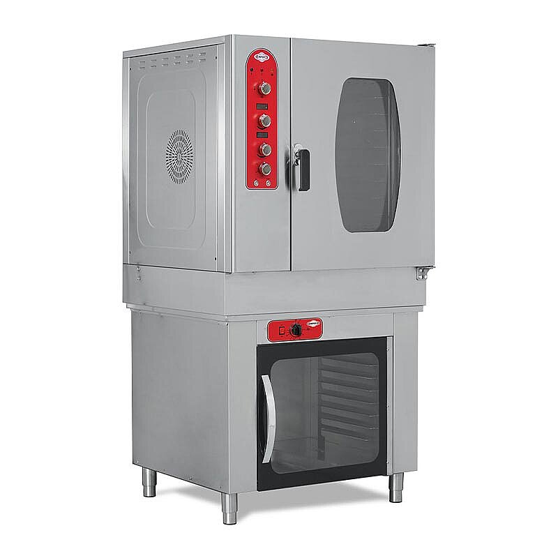 Empero Plus Konveksiyonlu Patisserie Fırını, Endüstriyel, 8-40x60 Tepsili, Gazlı - Empero