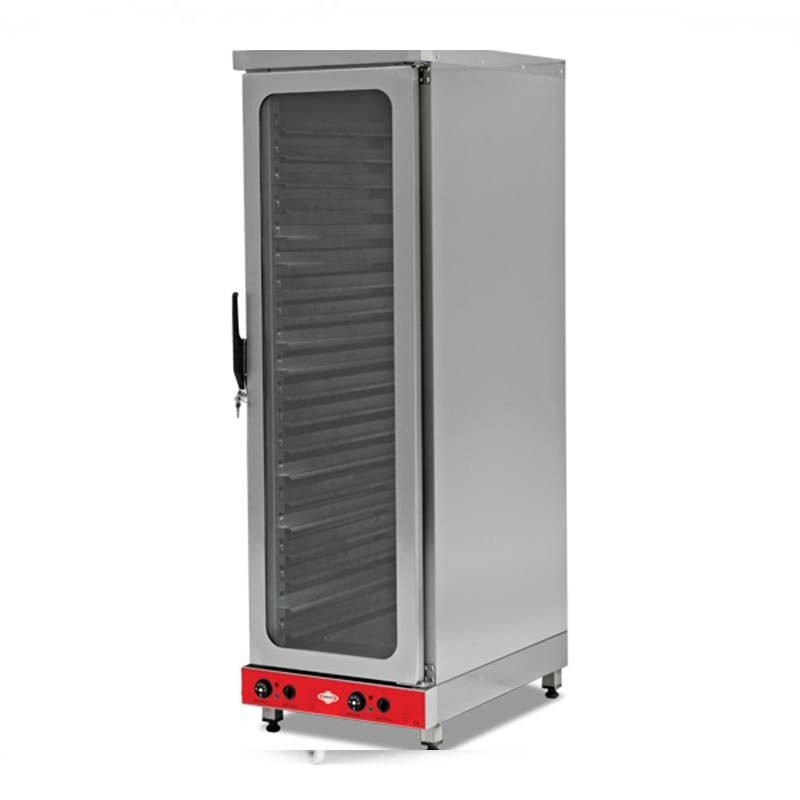 Empero Profesyonel Mayalandırma Kabini, Tek Çidarlı, Tekerlekli, 16 Tepsi Kapasiteli, Endüstriyel - Empero