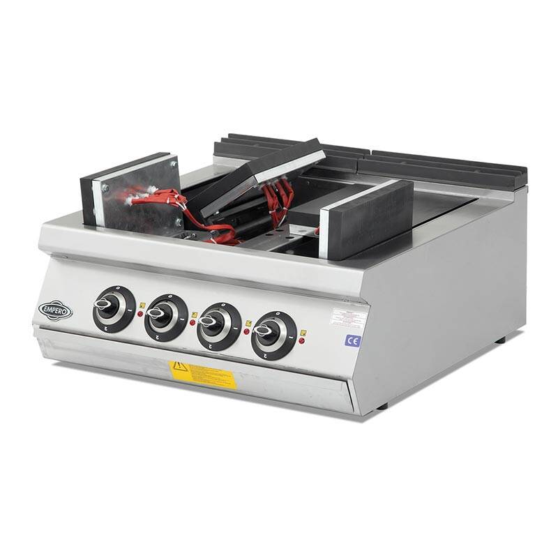 Empero Rus Tipi 4 Gözlü Pleytli Ocak, Elektrikli, 400 V - 2