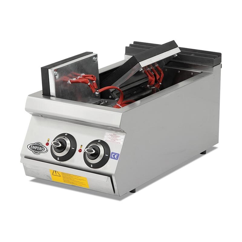 Empero Rus Tipi Pleytli Ocak, 2'li, Elektrikli, Paslanmaz Çelik - Empero (1)