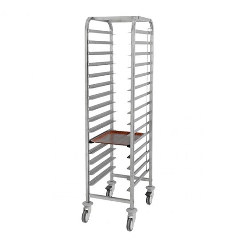 Empero Selfrom Bulaşık Toplama Arabası, Tekli, 37x53 cm, Paslanmaz Çelik - Empero