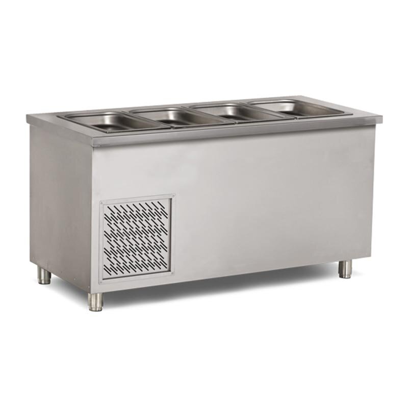 Empero Soğuk Servis Ünitesi, Buzdolaplı, Fanlı Soğutma, 5x1/1 GN - Empero