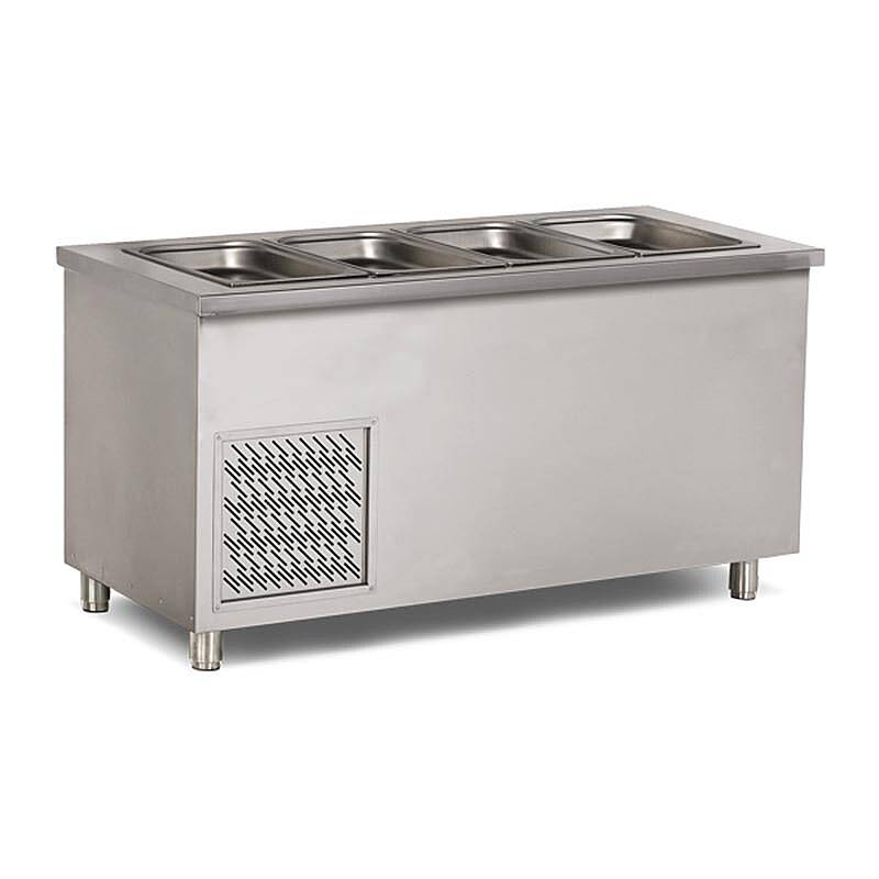 Empero Soğuk Servis Ünitesi, Buzdolaplı, Paslanmaz Çelik, 6x1/1 GN - 1