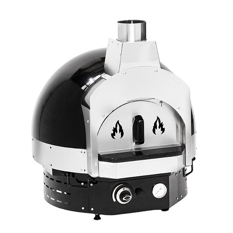 Empero SPO.H-70 Profesyonel Ev Tipi Taş Tabanlı Pizza Fırını, Gazlı, Siyah - Empero (1)