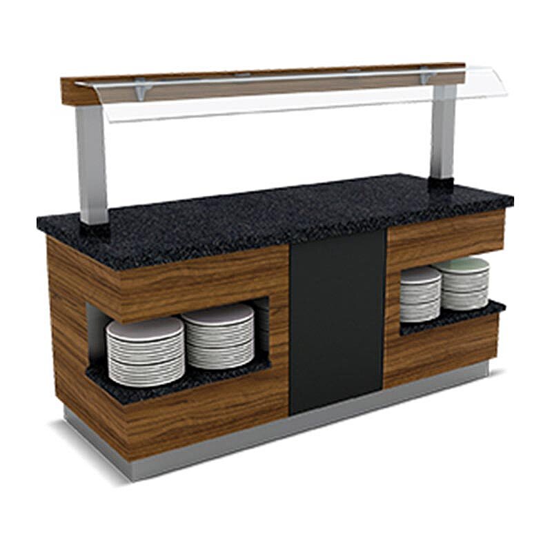 Empero Sümela Nötr Servis Ünitesi, Led Aydınlatmalı, 200x90x90/155 cm - Empero