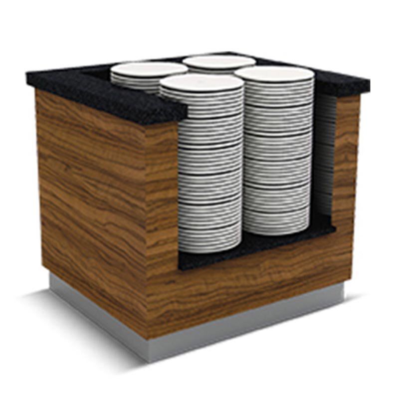 Empero Sümela U Form Tabaklık, 110x90x90 cm, Granit Tabla - Empero