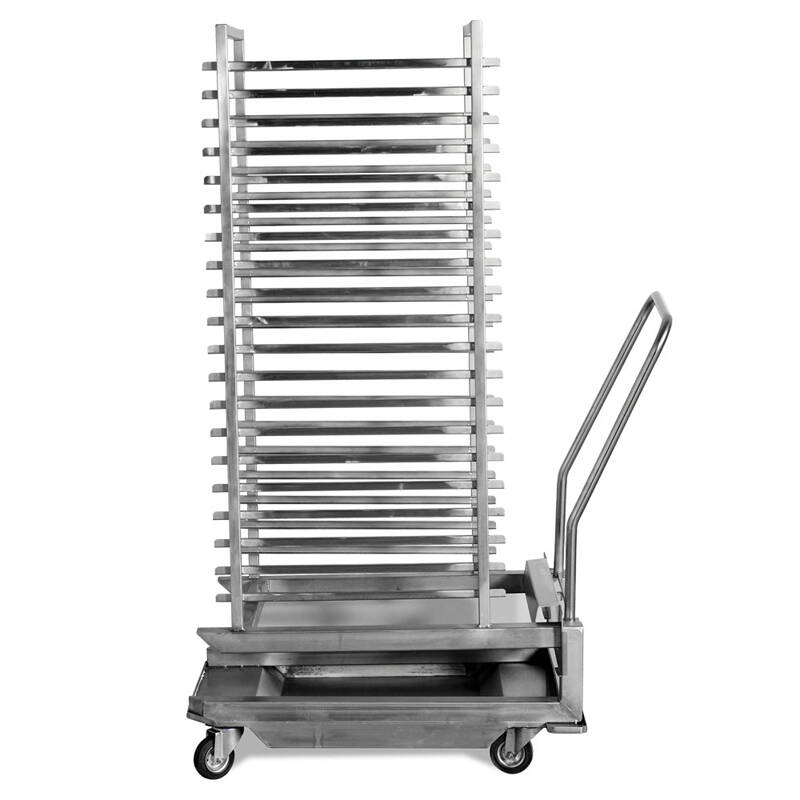 Empero Tepsi Taşıma Arabası ve Tepsi Kiti, 20 GN 2/1, Paslanmaz Çelik - 1