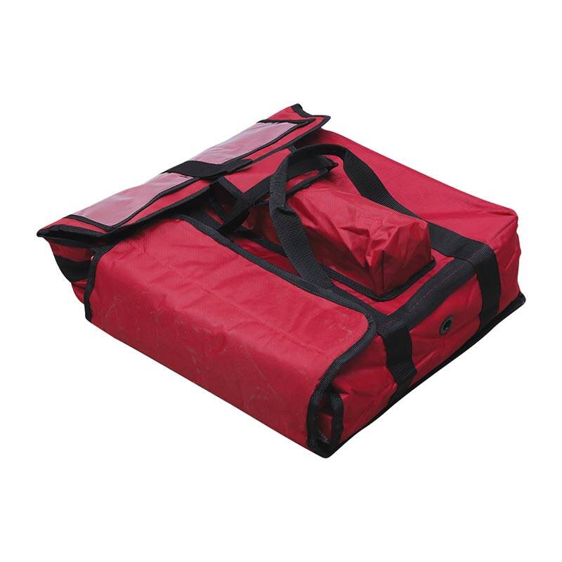 Empero Thermo Pizza Servis Çantası, Küçük Boy, 35x35x20 cm, Kırmızı - 3