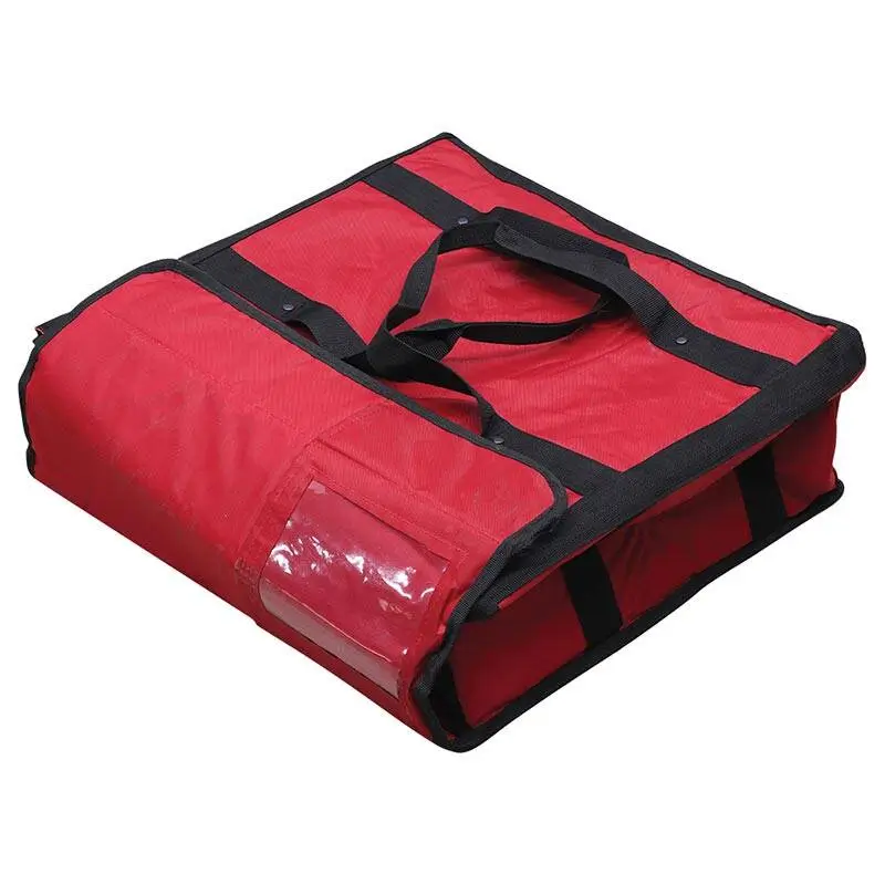 Empero Thermo Pizza Servis Çantası, Orta Boy, 40x40x20 cm, Kırmızı - 2