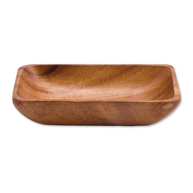 Epinox Aras Dikdörtgen Sunum Kuruyemişlik, 18x10 cm - Epinox