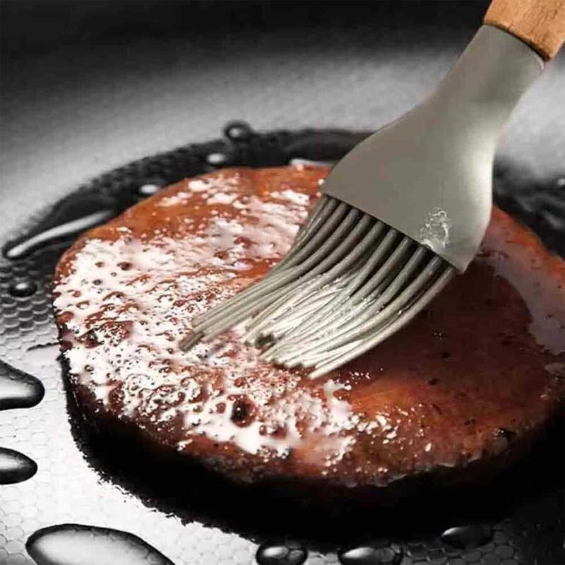 Epinox ASF-17 Ahşap Saplı Silikon Fırça, 27 cm - Epinox (1)