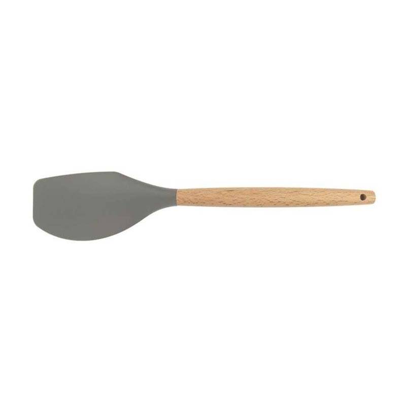 Epinox ASH-13 Silikon Sıyırma Spatulası, Ahşap Saplı, 31.5 cm - 1