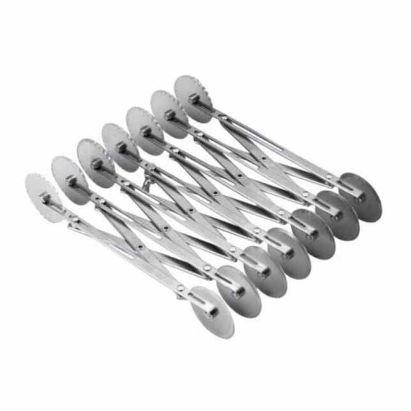 Epinox AYR-7 Ayarlı Hamur Ruleti, Çift Taraflı, 7 Bıçaklı - Epinox