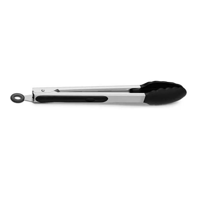 Epinox BMS-35 Barbekü Maşası, Silikon Uçlu, 35 cm, Siyah - 1
