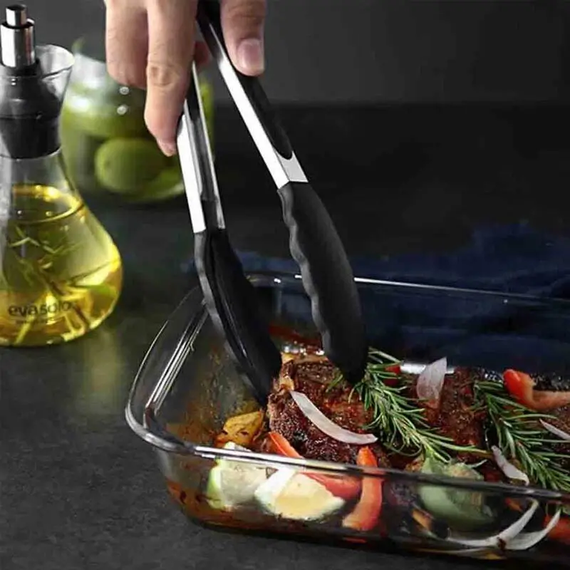 Epinox BMS-40 Silikon Uçlu Barbekü Maşası, 40 cm - Epinox (1)
