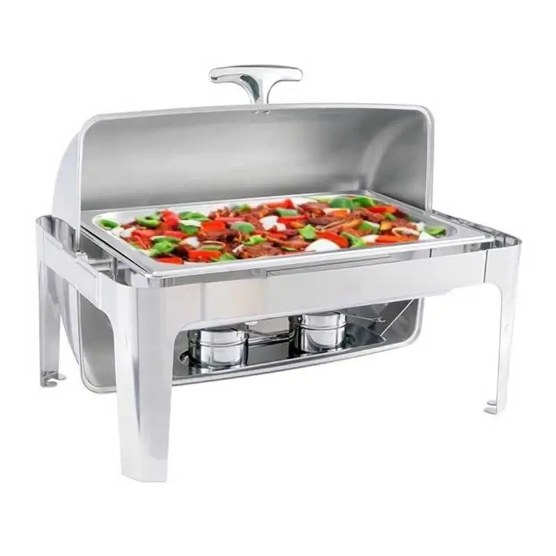 Epinox CDR-9 Roll Top Kapaklı Chafing Dish, 9 Lt. - Epinox (1)