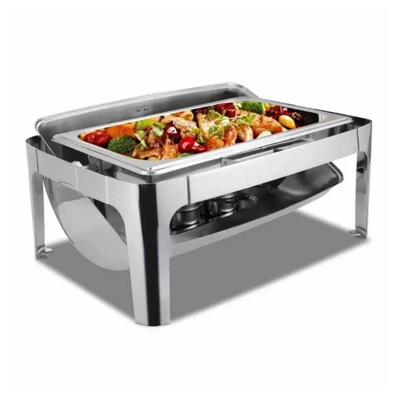 Epinox CDR-9 Roll Top Kapaklı Chafing Dish, 9 Lt. - 3