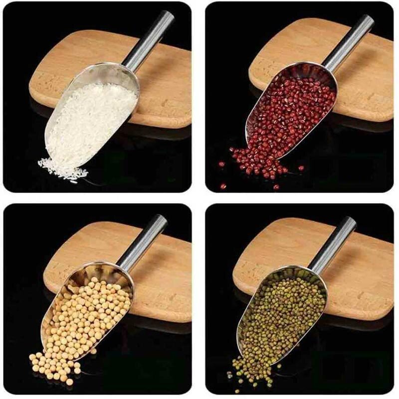 Epinox CEK-27 Yuvarlak Erzak Küreği, Paslanmaz Çelik, No:3 - 3