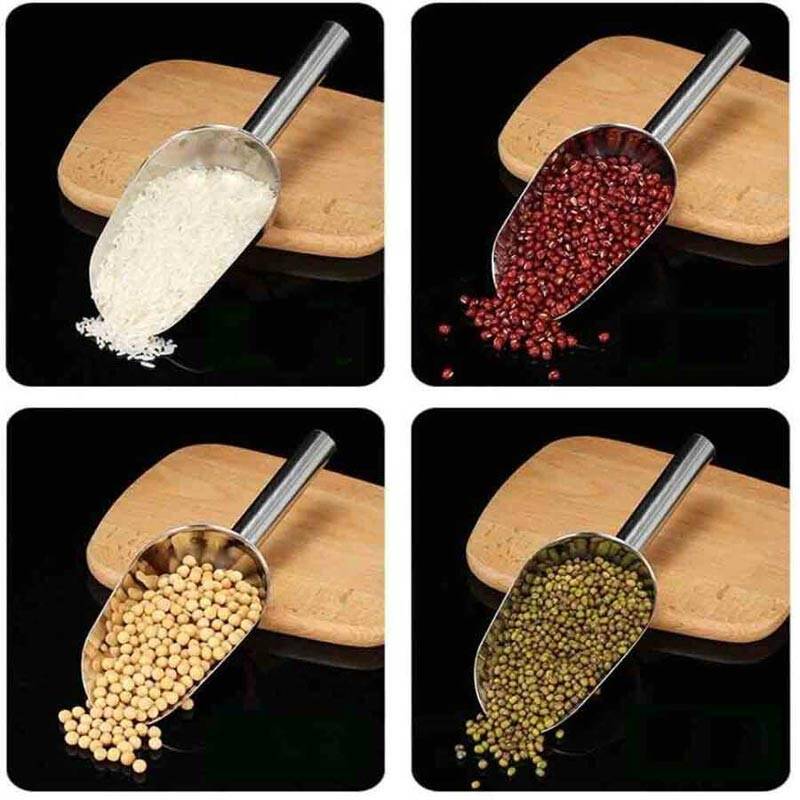 Epinox CEK-27 Yuvarlak Erzak Küreği, Paslanmaz Çelik, No:3 - 3