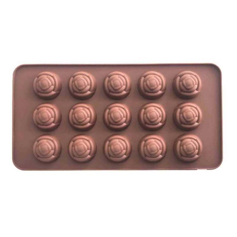 Epinox CIK-11 Silikon Çikolata Kalıbı, Çiçek Şekilli - Epinox
