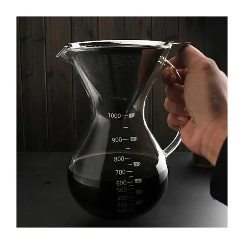 Epinox CK-1000 Chemex Kendinden Çelik Filtreli, 8 Bardak, 1000 ml - Epinox (1)