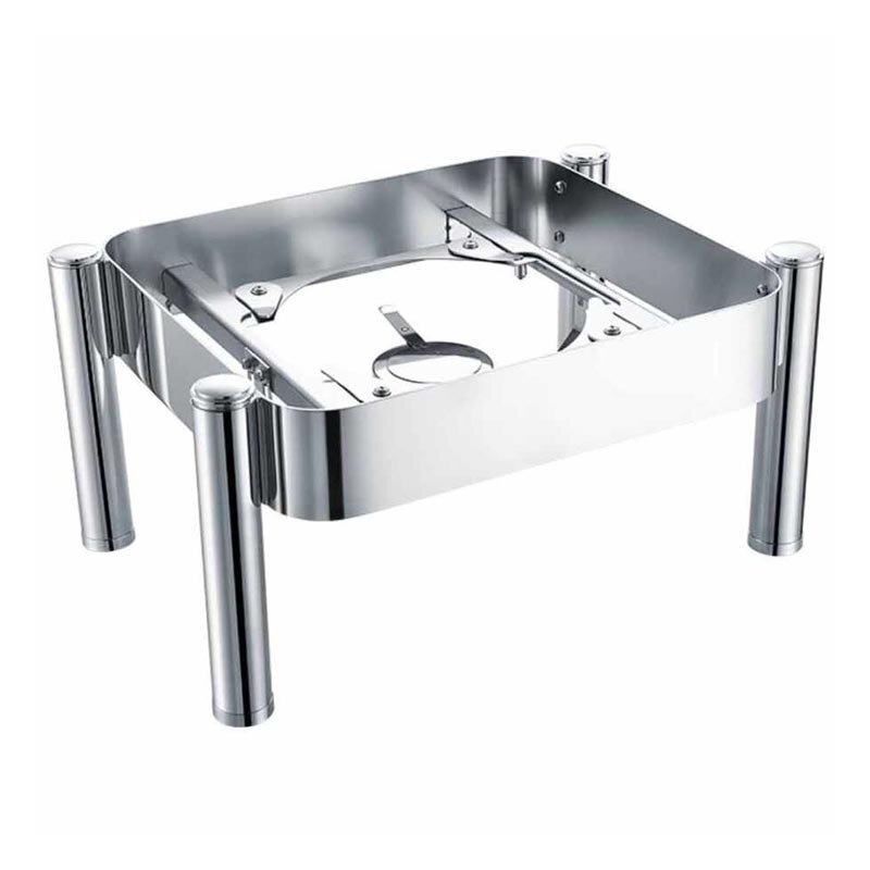 Epinox CLA-06 Lux Chafing Dish Ayaklı Stand, Paslanmaz Çelik, GN 2/3 - Epinox