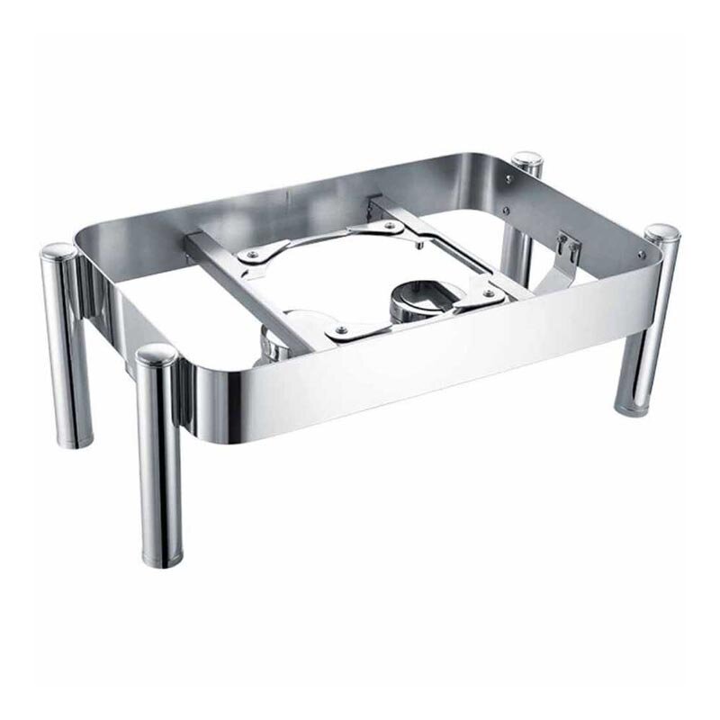 Epinox CLA-09 Lux Chafing Dish ,Ayaklı Stand, Paslanmaz Çelik, GN 1/1 - Epinox