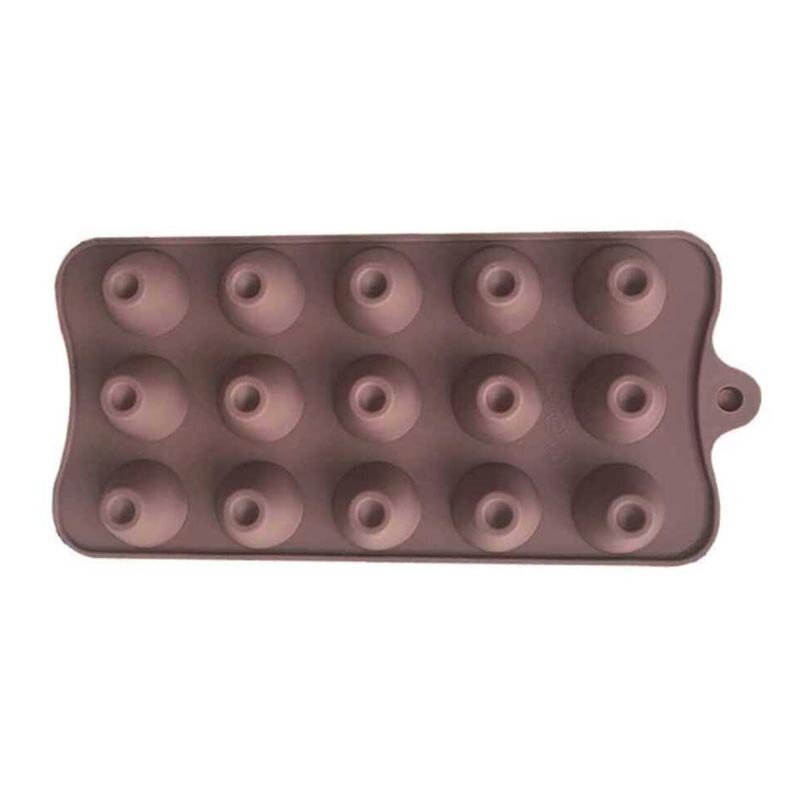 Epinox DLY-18 Silikon Çikolata Kalıbı, Dolgulu, Yuvarlak Şekilli - Epinox