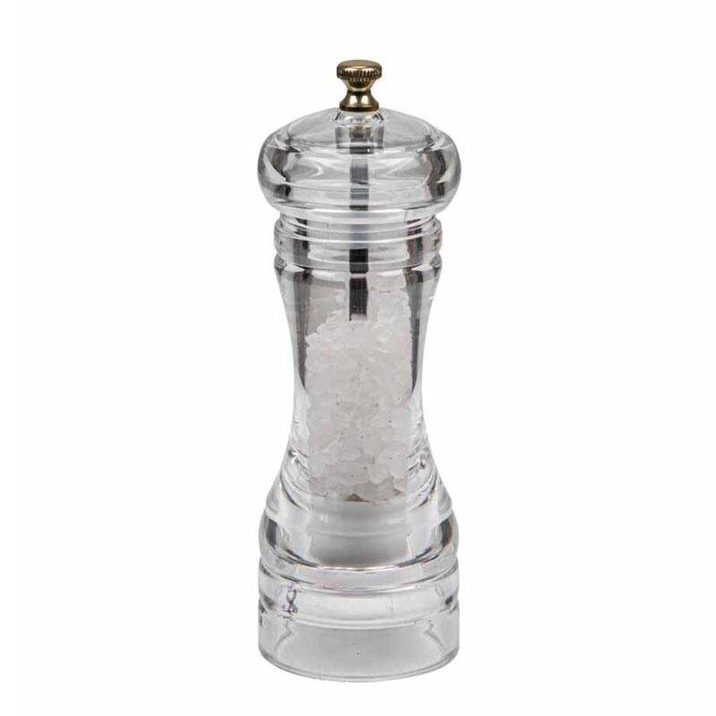 Epinox DSA-135 Akrilik Tuz, Biber Değirmeni, Seramik Öğütücülü, 13.5 cm - 1