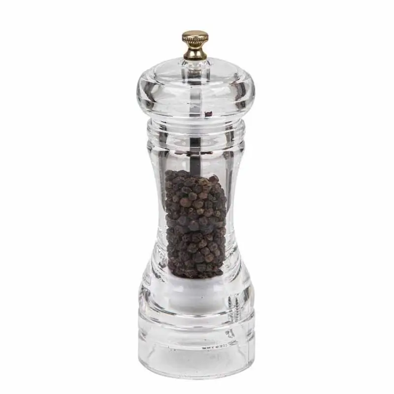 Epinox DSB-160 Akrilik Tuz, Biber Değirmeni, Çelik Öğütücülü, 16 cm - 1