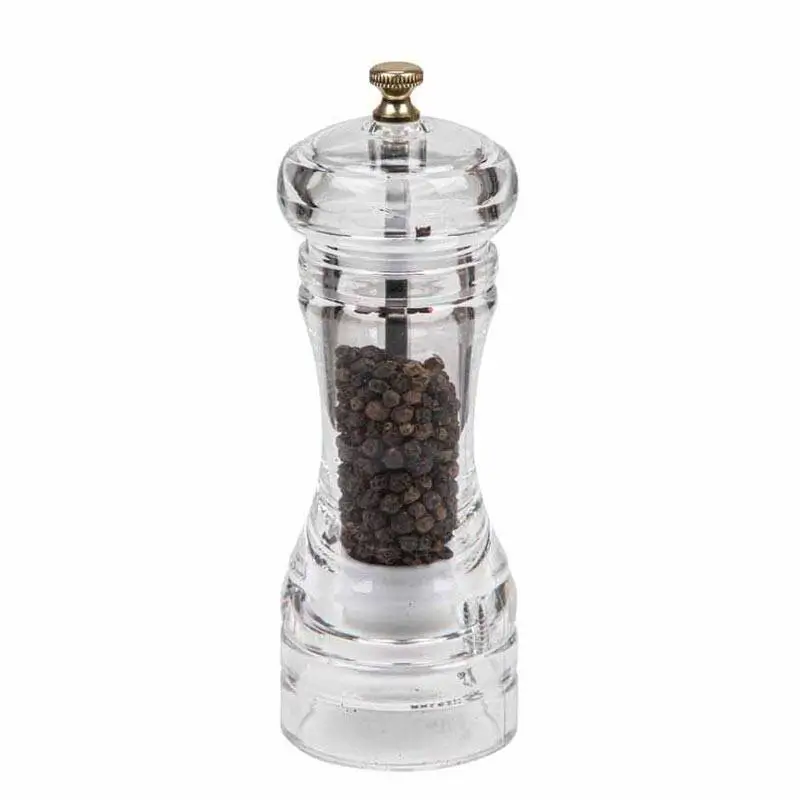 Epinox DSB-160 Akrilik Tuz, Biber Değirmeni, Çelik Öğütücülü, 16 cm - 1