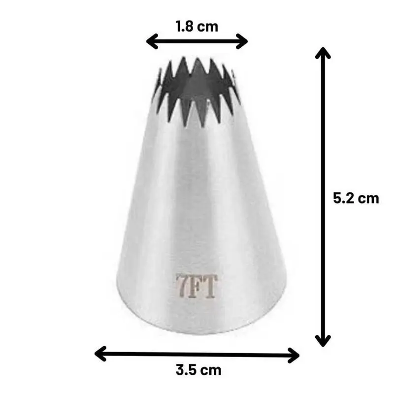 Epinox DY-7FT Açık Yıldız Uçlu Duy, 16 Diş, 35x18x52 mm - Epinox (1)