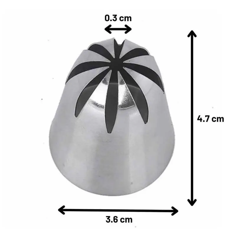Epinox DY-902 Kapalı Yıldız Uçlu Duy, 8 Diş, 36x30x47 mm - Epinox (1)