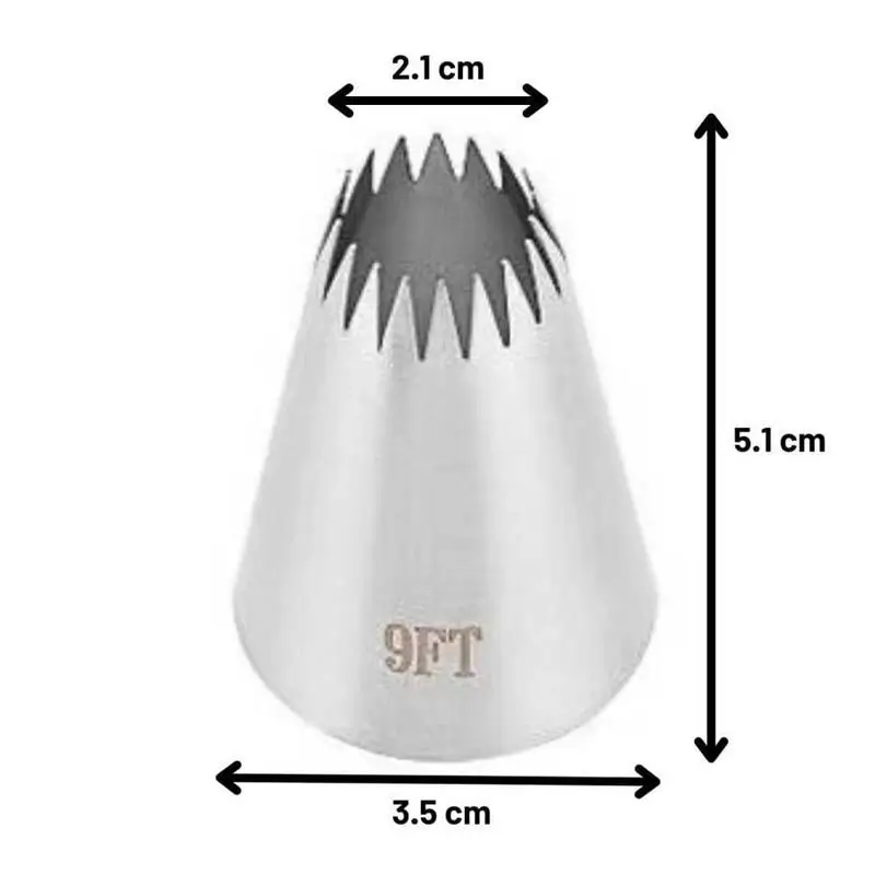 Epinox DY-9FT Açık Yıldız Uçlu Duy, 18 Diş, 35x21x51 mm - Epinox (1)