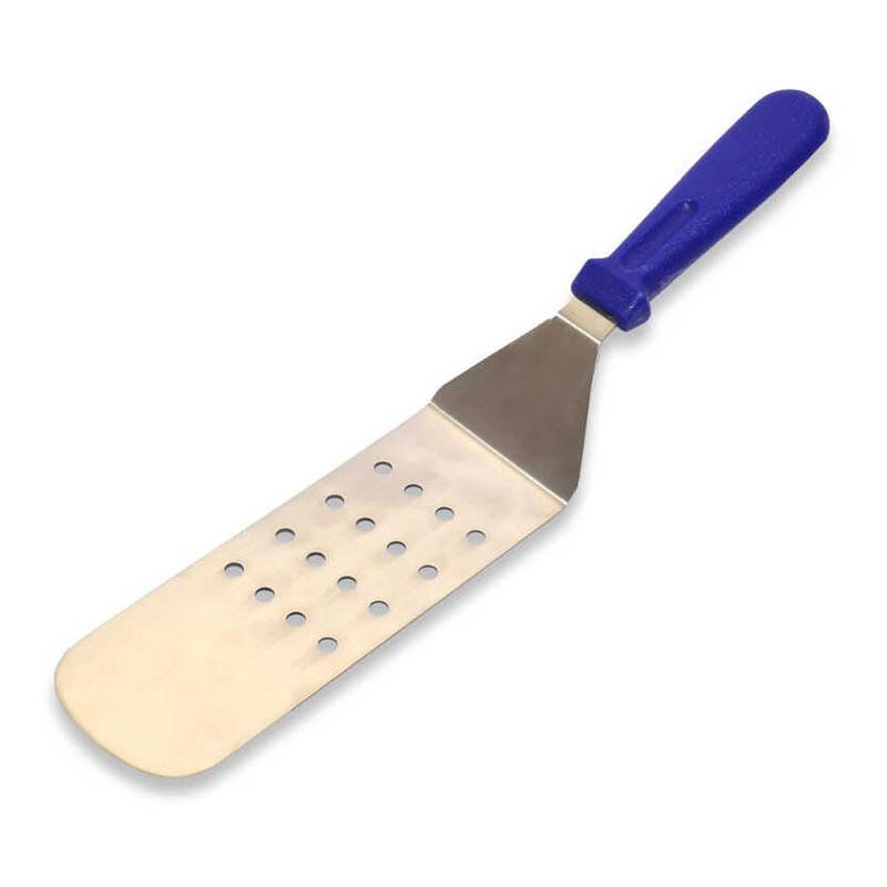 Epinox EPW-27GDB Delikli Izgara Spatulası, 25x7.5 cm, Mavi - Epinox