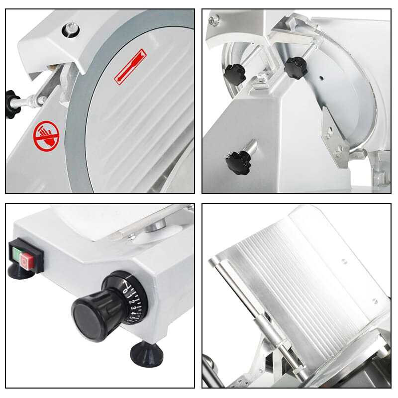 Epinox GDM-25 Gıda Dilimleme Makinesi, 250 mm Bıçak Çapı - 4