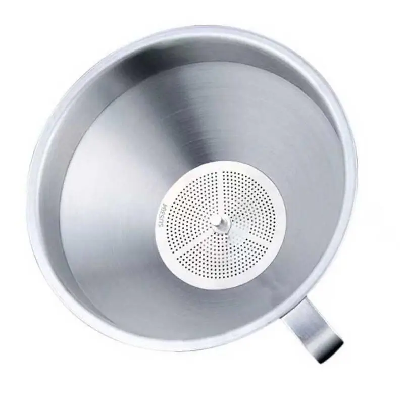 Epinox HUN-13 Süzgeçli Huni, Paslanmaz Çelik, 13 cm - Epinox (1)
