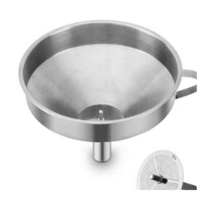 Epinox HUN-13 Süzgeçli Huni, Paslanmaz Çelik, 13 cm - 3