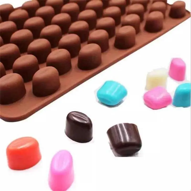 Epinox KHC-18 Silikon Çikolata Kalıbı, Kahve Çekirdeği Tasarımlı - 3