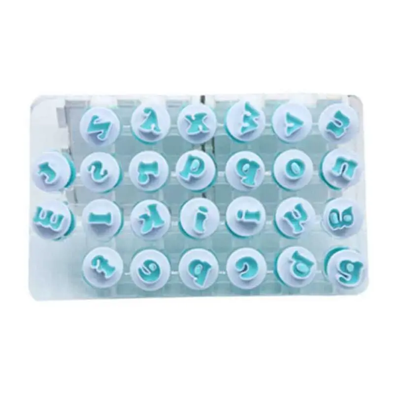 Epinox KKP-26 Basmalı Kalıp Küçük Harf Pasta Seti - Epinox (1)