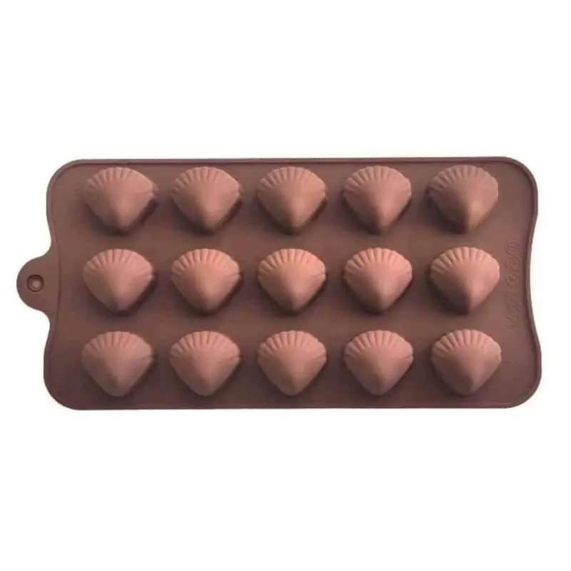 Epinox MID-13 Silikon Çikolata Kalıbı, Midye Şekilli - 1