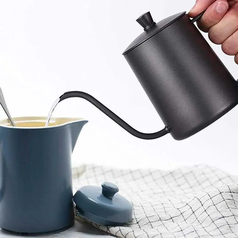 Epinox MKK-60 Mini Barista Kettle, Kapaklı, Siyah, 600 ml - Epinox (1)