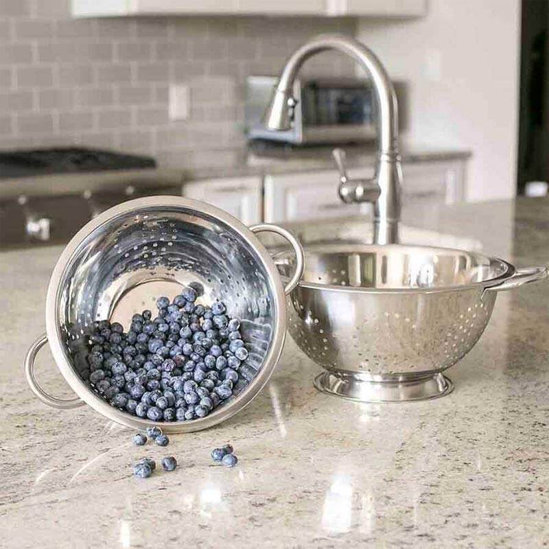 Epinox MS-34 Makarna Süzgeci, Paslanmaz Çelik, 34 cm - 2