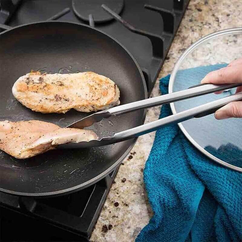 Epinox PBM-30 Barbekü Maşası, Paslanmaz Çelik, 30 cm - 4