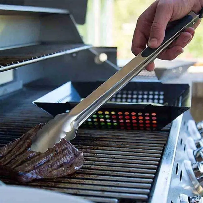 Epinox PBM-30 Barbekü Maşası, Paslanmaz Çelik, 30 cm - 5