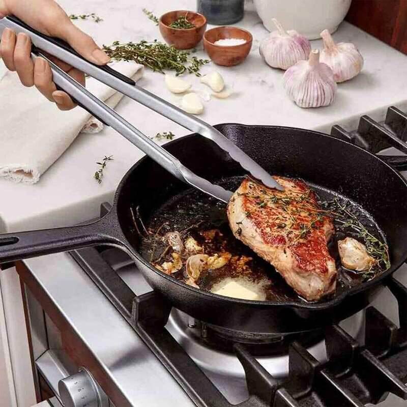 Epinox PBM-30 Barbekü Maşası, Paslanmaz Çelik, 30 cm - 3