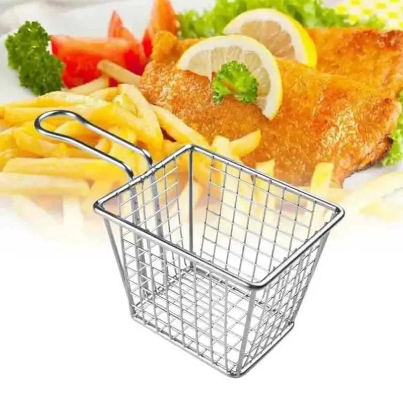 Epinox PSK-09 Kare Patates Sunum Sepeti, Paslanmaz Çelik - Epinox (1)