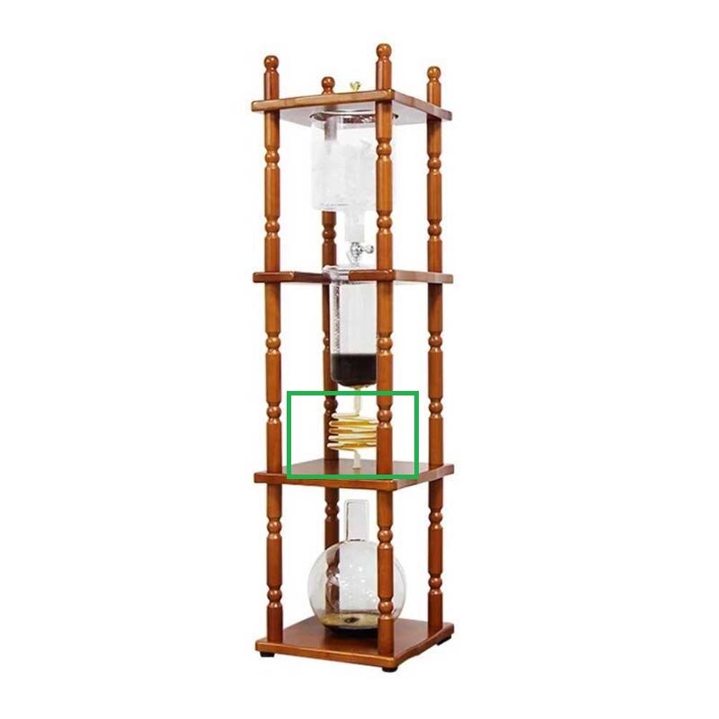 Epinox SC-3L SKK-03 Soğuk Kahve Demleme Aparatı, Spiral Alt Cam - Epinox